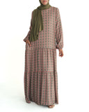 Poppy Sky Tiered Abaya