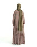 Poppy Sky Tiered Abaya