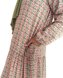 Poppy Sky Tiered Abaya