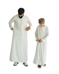 Boy's Ivory Emirati Thobe