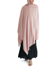 Extra Large Pale Pink Marina Shawl