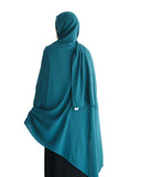 Extra Large Teal Marina Shawl