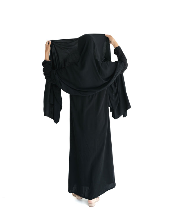 Extra Large Black Marina Shawl