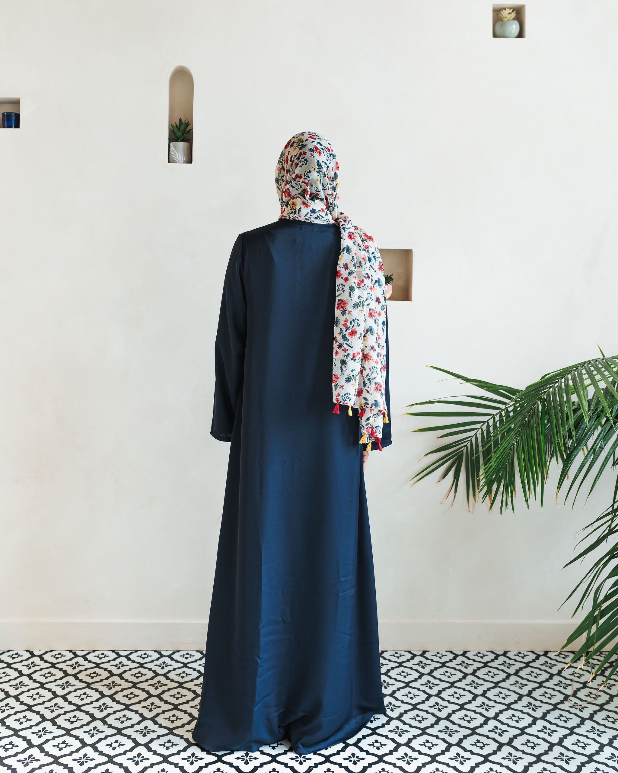 Navy Essentials Abaya