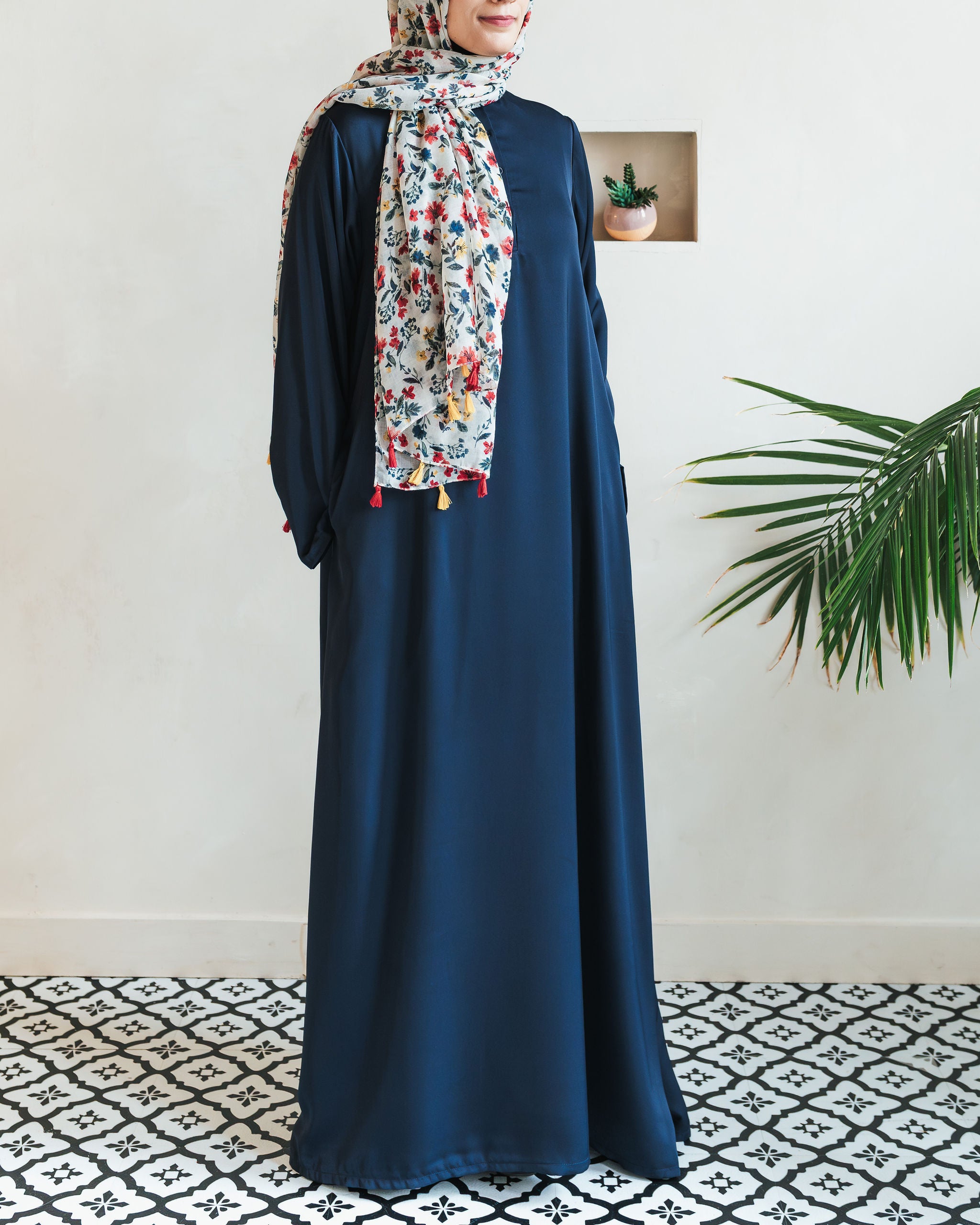 Navy Essentials Abaya