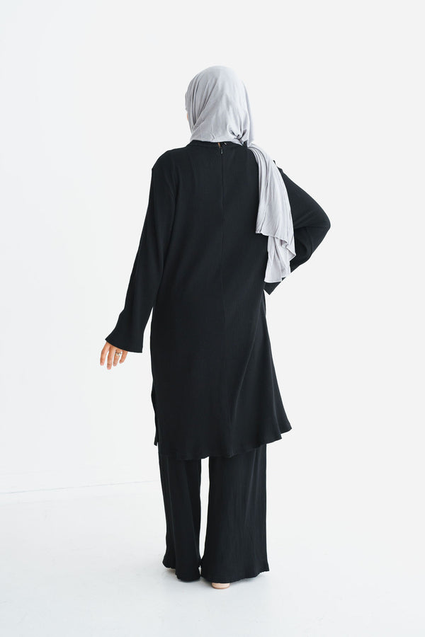 Platinum Grey Jersey Wrap HijaaB