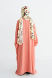 Girls Dark Peach Kimono
