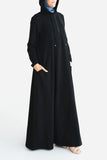 Black Hoodie Abaya