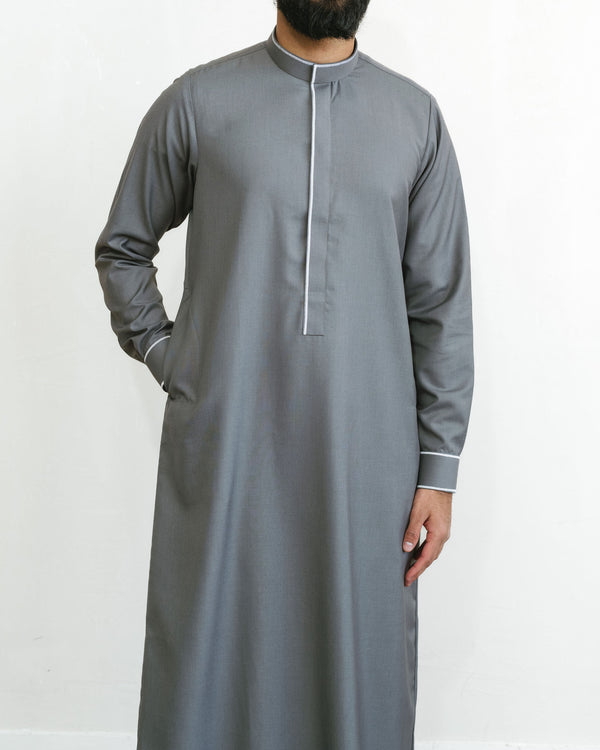 Men's Grey Edge Thobe