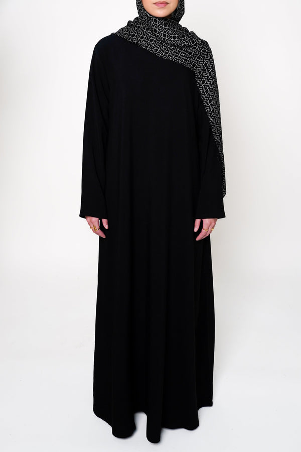 Black Marina Full-Sleeve Slip