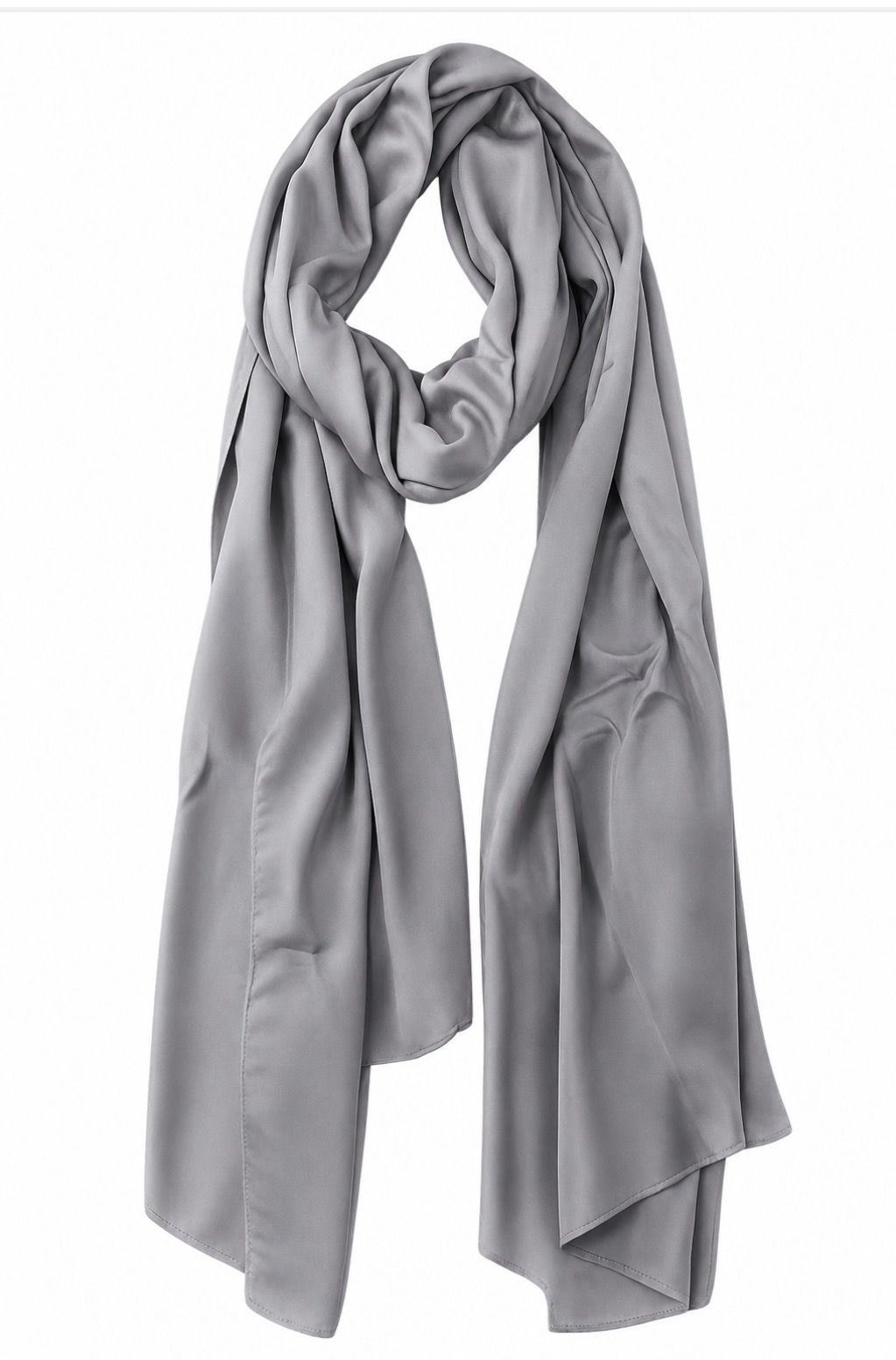 Satin Modal - Grey