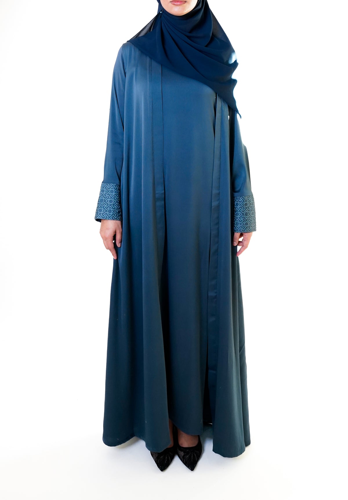 Slate Blue Sleeveless Slip