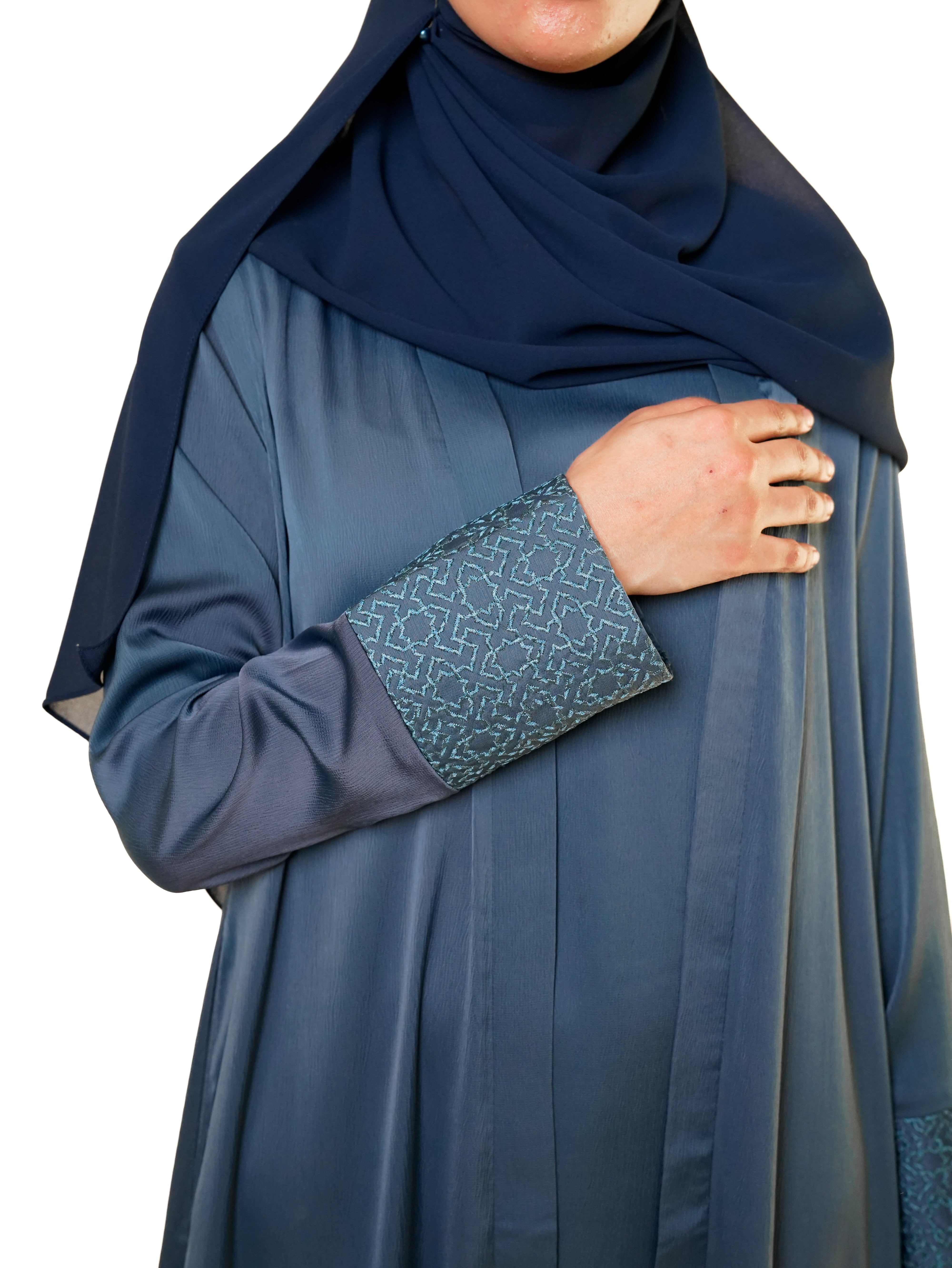 Slate Blue Sleeveless Slip