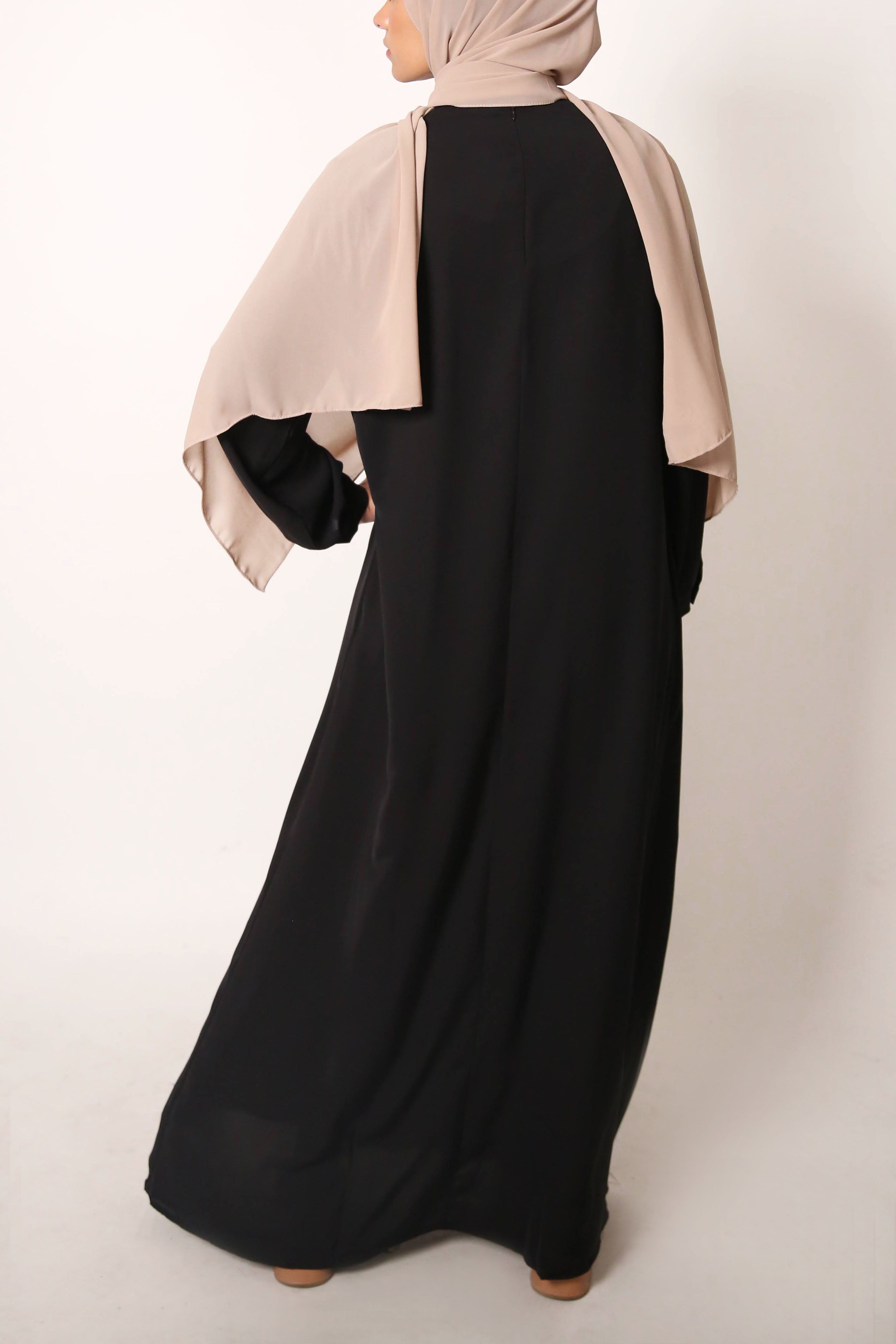 Black Blouse Abaya