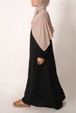 Black Blouse Abaya