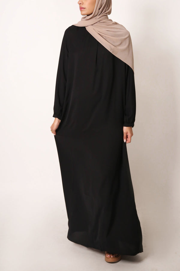 Black Blouse Abaya