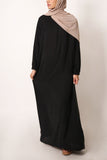 Black Blouse Abaya
