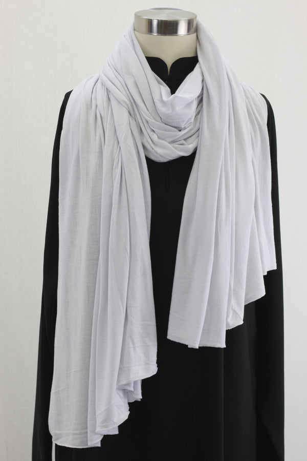 White Jersey Wrap HijaaB