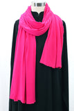 Hot Pink Jersey Wrap HijaaB