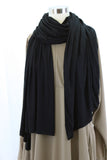 Black Jersey Wrap HijaaB
