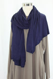 Navy Jersey Wrap HijaaB