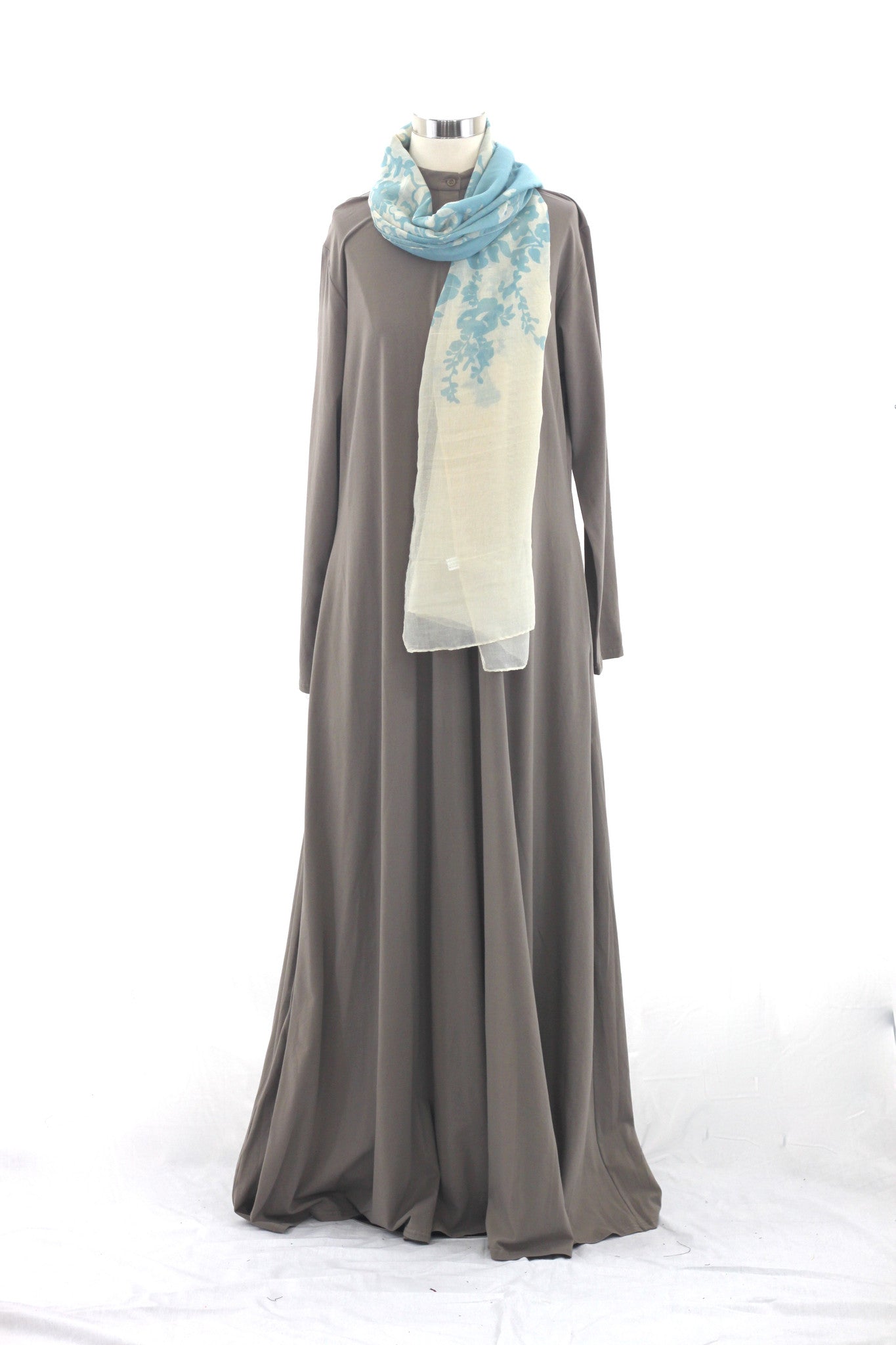Light Blue Reflections Wrap Hijaab