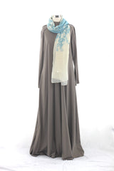 Light Blue Reflections Wrap Hijaab