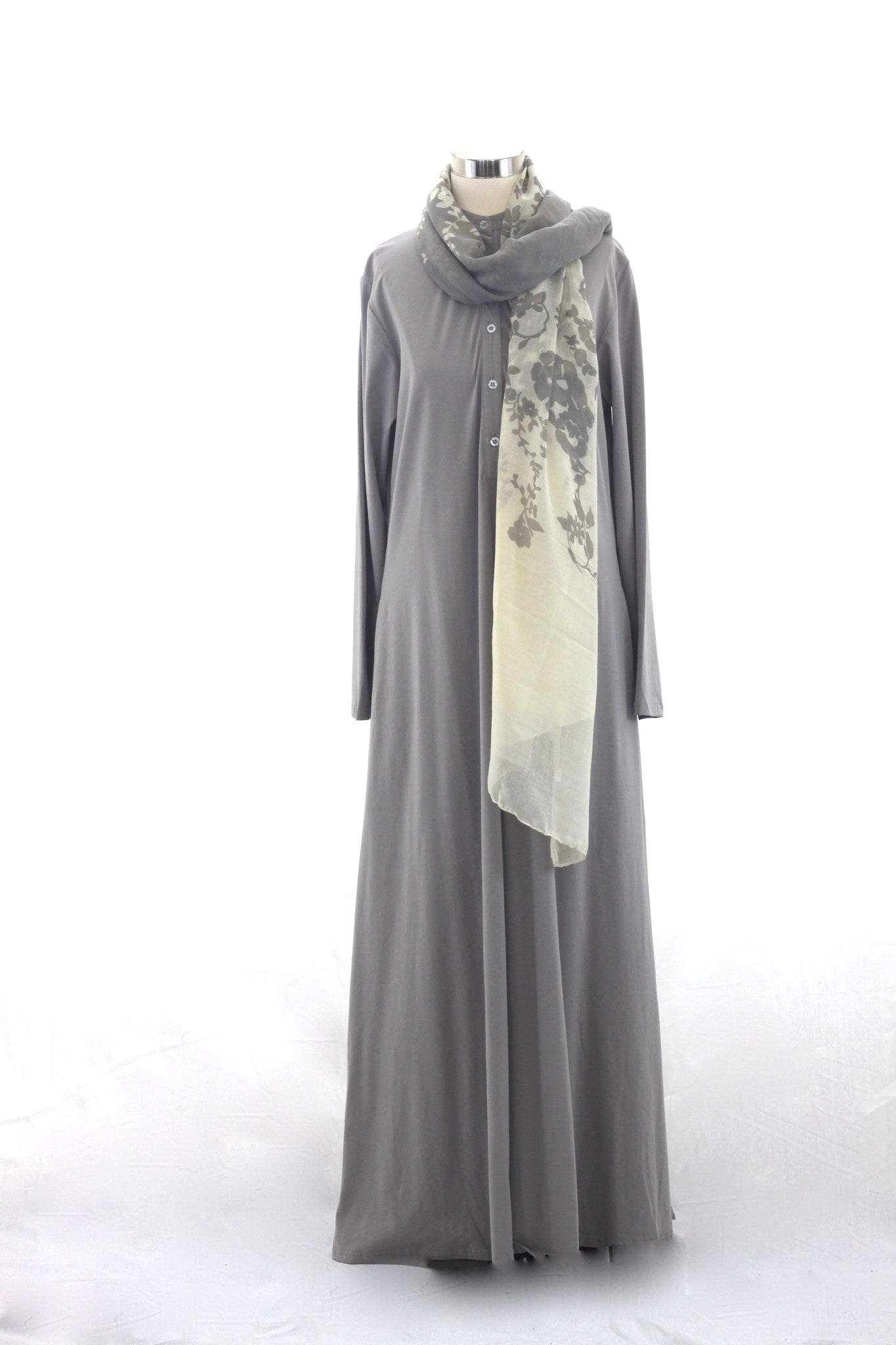 Grey Reflections Wrap Hijaab