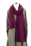Plum Jersey Wrap HijaaB
