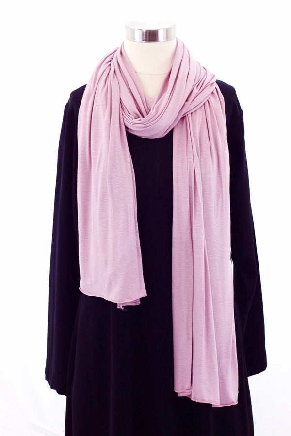 Baby Pink Jersey Wrap Hijaab