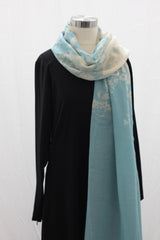 Light Blue Reflections Wrap Hijaab