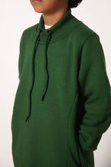 Boy's Kelly Green Mockneck Thobe