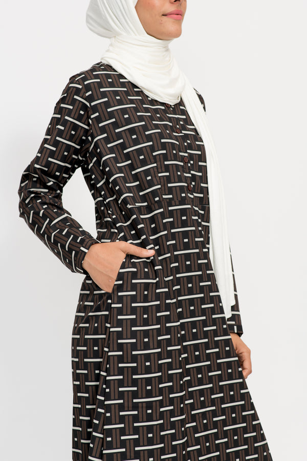 Creme Jersey Wrap HijaaB