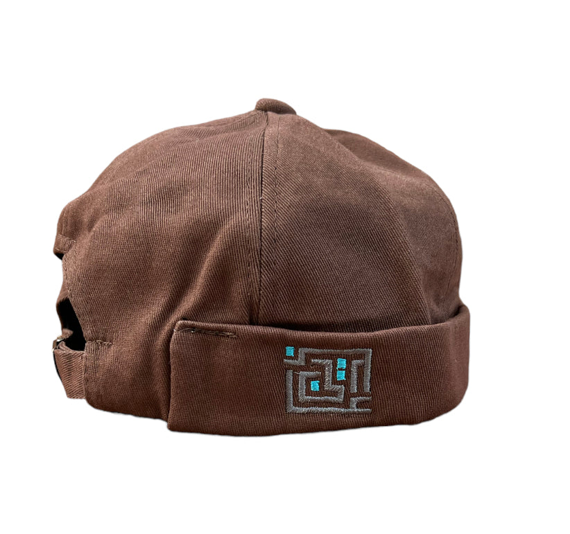 Brown Kufi Cap