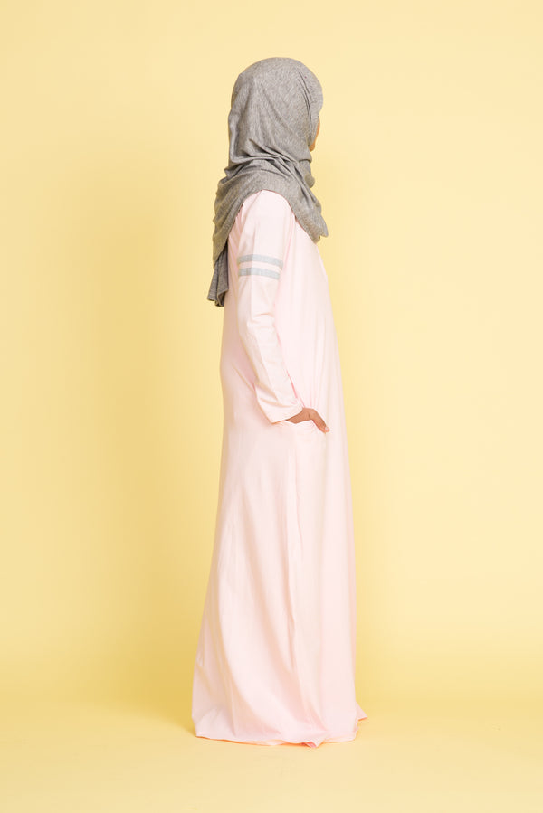 Light Heather Grey Jersey Wrap HijaaB