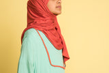 Girl's Sea Green Abaya