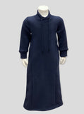 Boy's Navy Mockneck Thobe