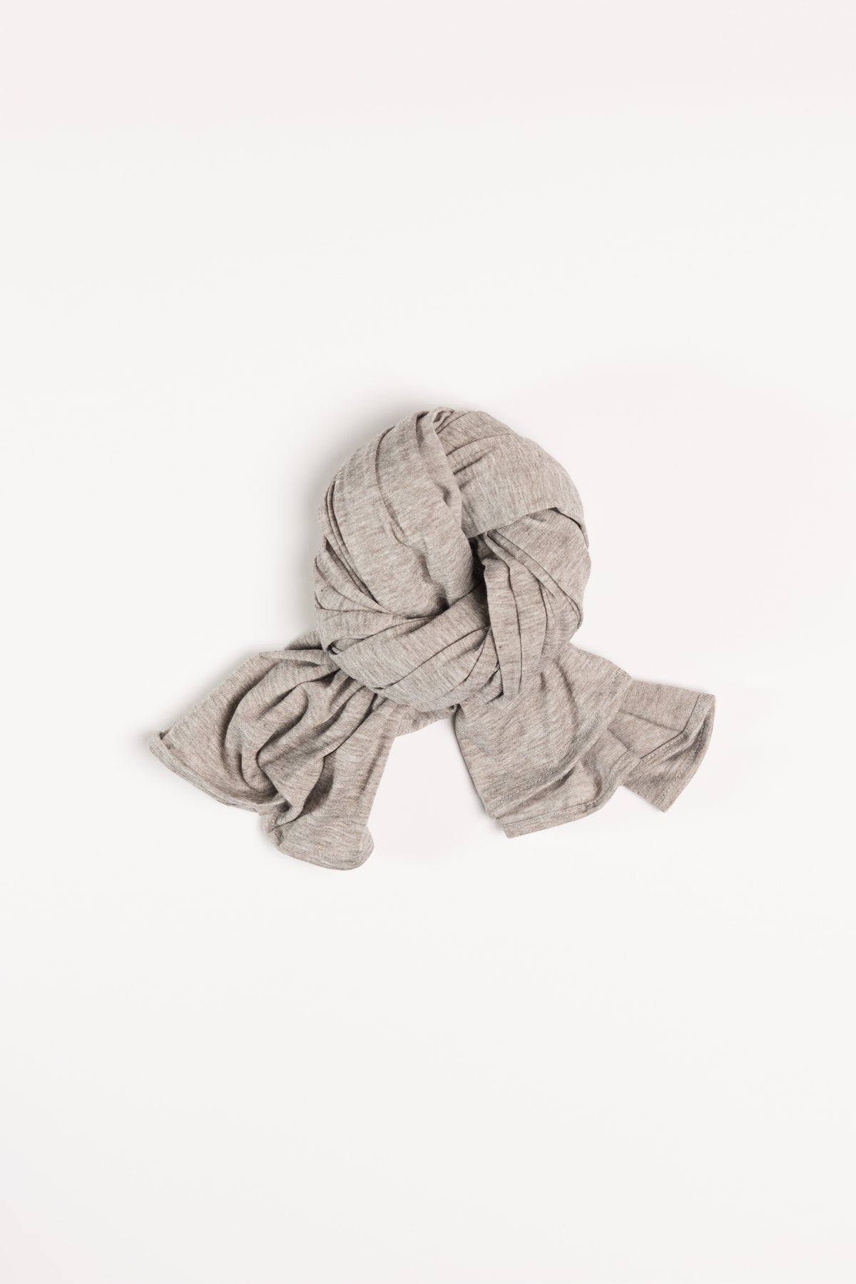 Light Heather Grey Jersey Wrap HijaaB