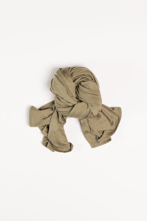 Army Green Jersey Wrap HijaaB