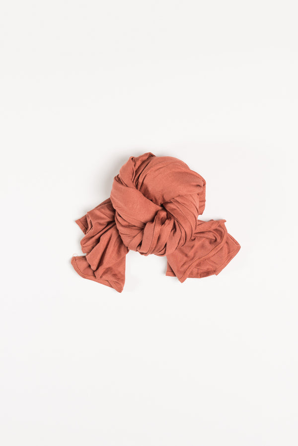 Rusty Copper Jersey Wrap HijaaB
